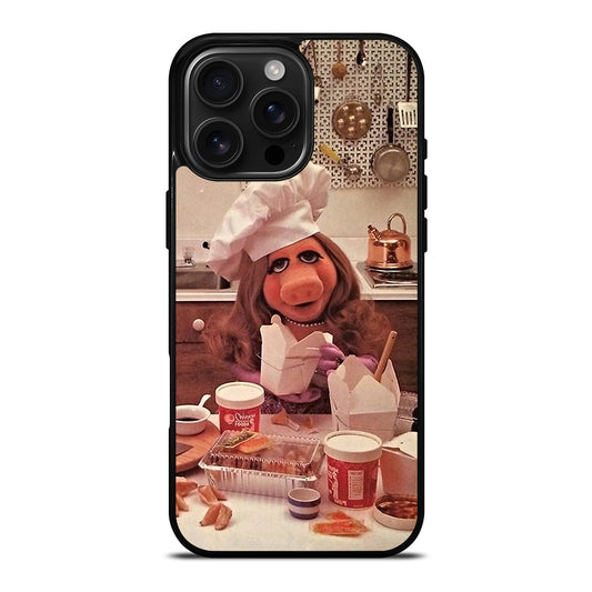 MUPPETS MISS PIGGY KITCHEN iPhone Case Cover