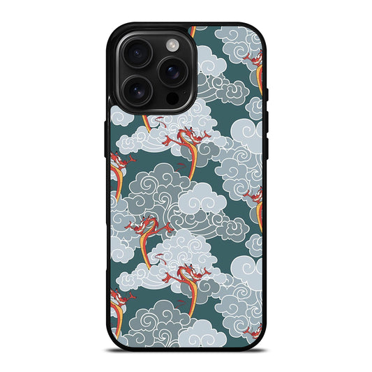 MUSHU CLOUD MULAN DISNEY iPhone Case Cover
