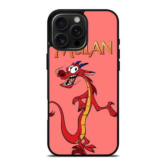 MUSHU MULAN DISNEY 1 iPhone Case Cover