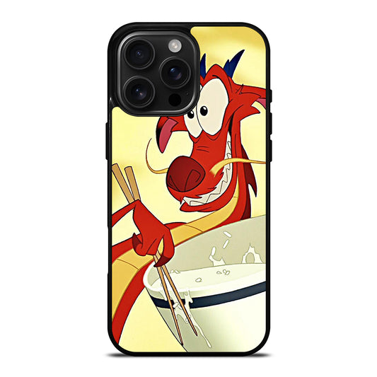 MUSHU MULAN DISNEY CARTOON 2 iPhone Case Cover