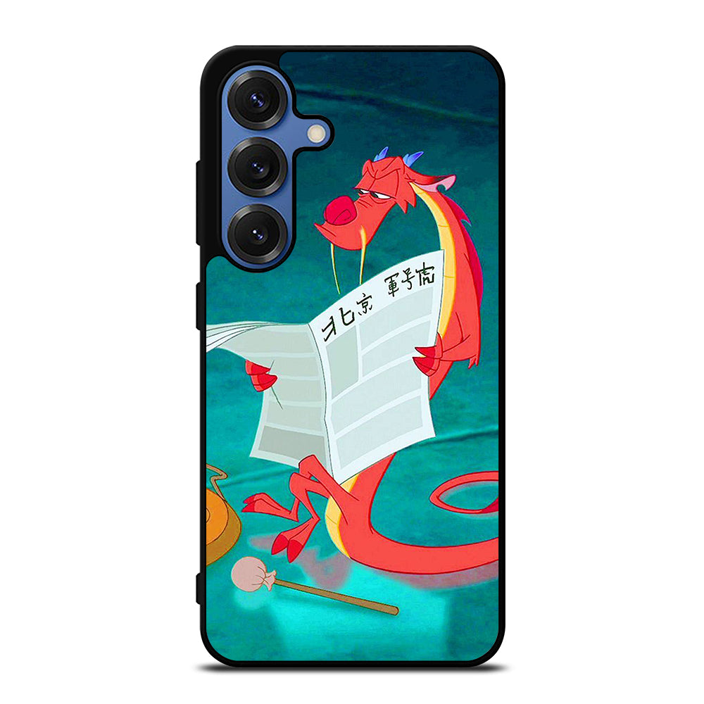 MUSHU MULAN DISNEY CARTOON Samsung Galaxy Case Cover