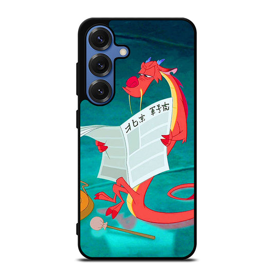 MUSHU MULAN DISNEY CARTOON Samsung Galaxy Case Cover