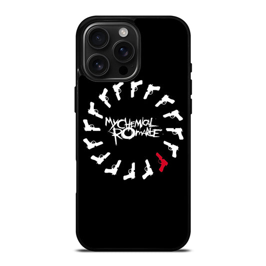 MY CHEMICAL ROMANCE GUN LOGO iPhone Case Cover