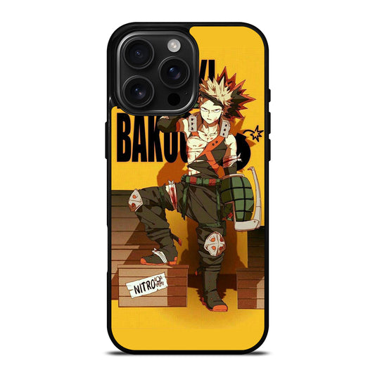 MY HERO ACADEMIA BAKUGOU ANIME iPhone Case Cover