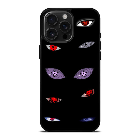 NARUTO SHARINGAN EYE COLLAGE iPhone Case Cover