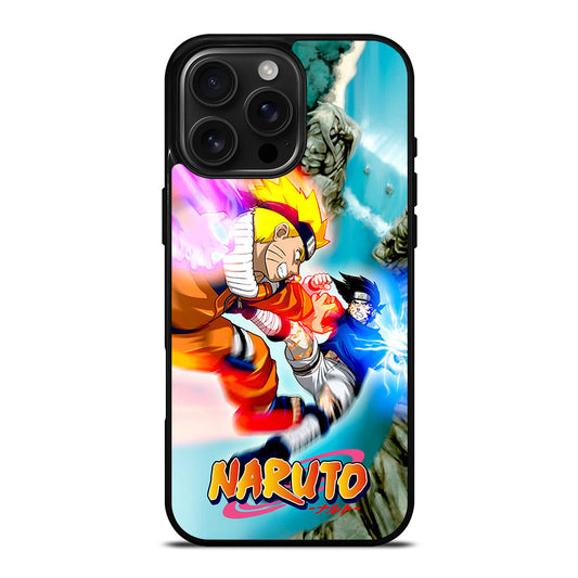 NARUTO VS SASUKE ANIME 2 iPhone Case Cover