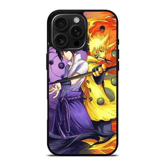 NARUTO VS SASUKE ANIME 3 iPhone Case Cover