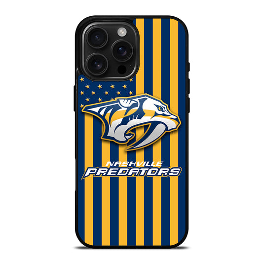 NASHVILLE PREDATORS NHL LOGO 3 iPhone Case Cover