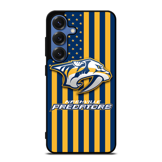 NASHVILLE PREDATORS NHL LOGO 3 Samsung Galaxy Case Cover