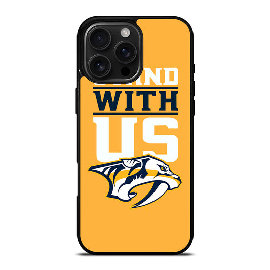 NASHVILLE PREDATORS STAND WITH US iPhone Case Cover