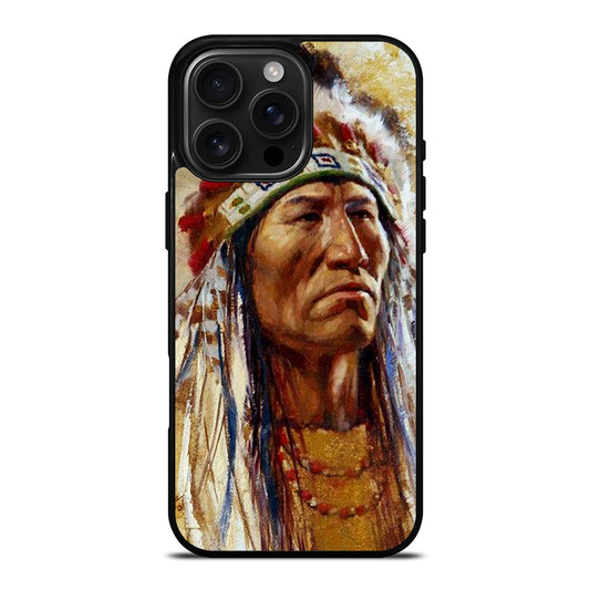 NATIVE AMERICAN PEOPLE ART iPhone Case Cover
