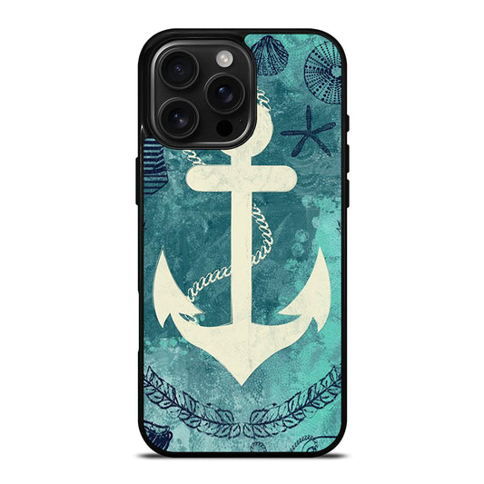 NAUTICAL ANCHOR ART iPhone Case Cover