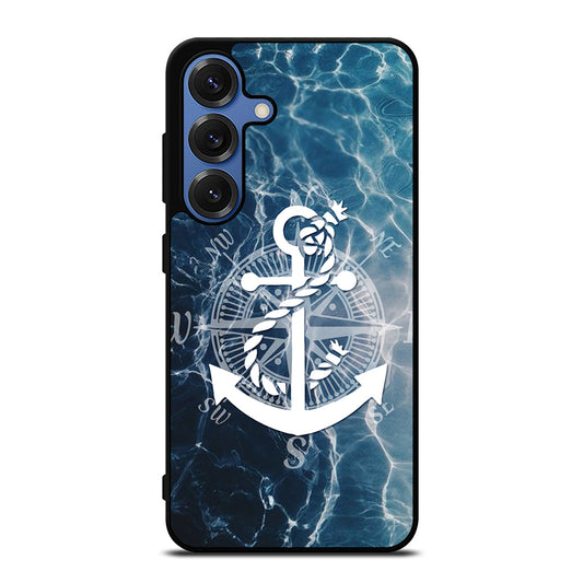 NAUTICAL ANCHOR LOGO Samsung Galaxy Case Cover