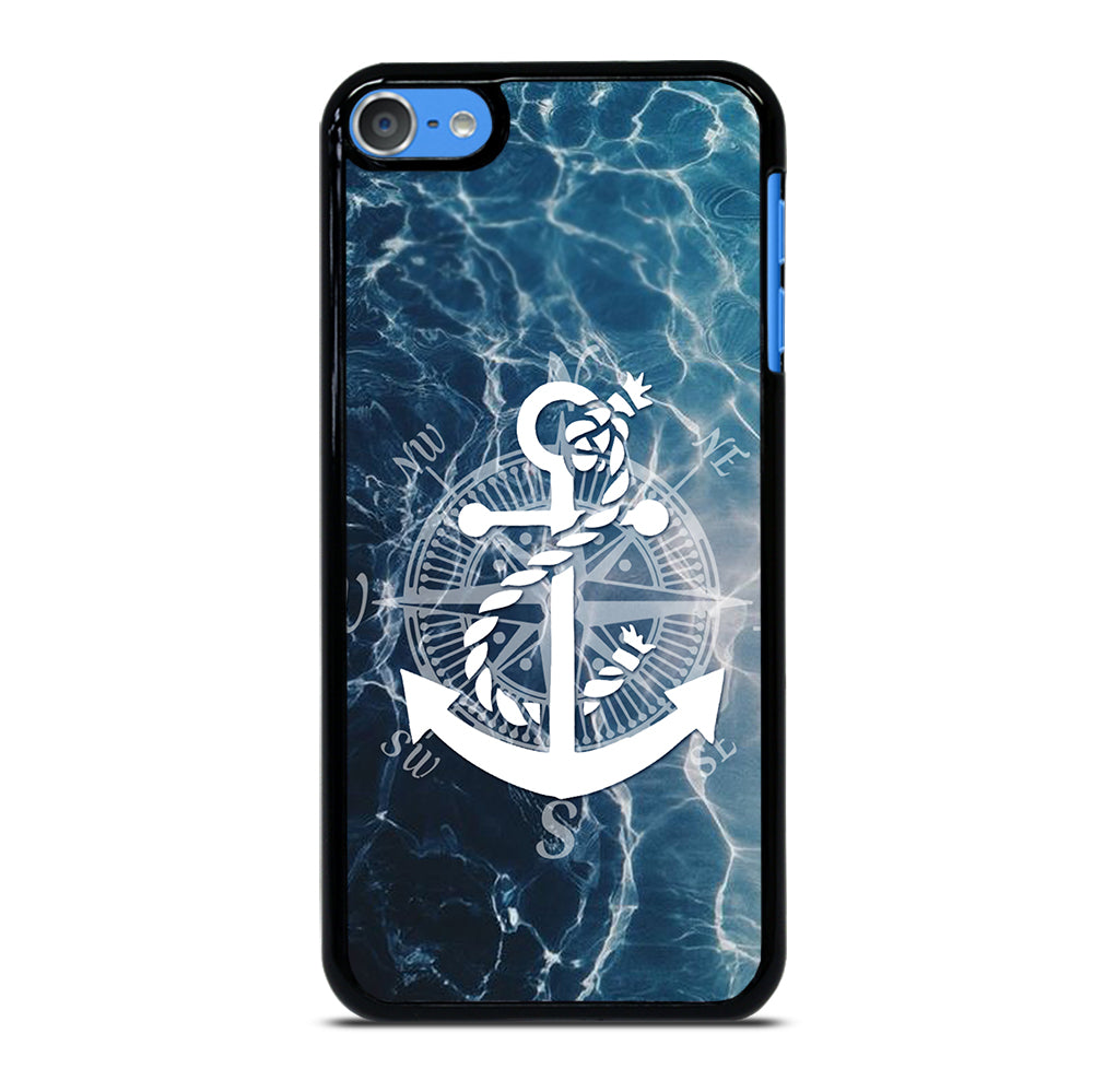 NAUTICAL ANCHOR LOGO iPod Touch Case Cover