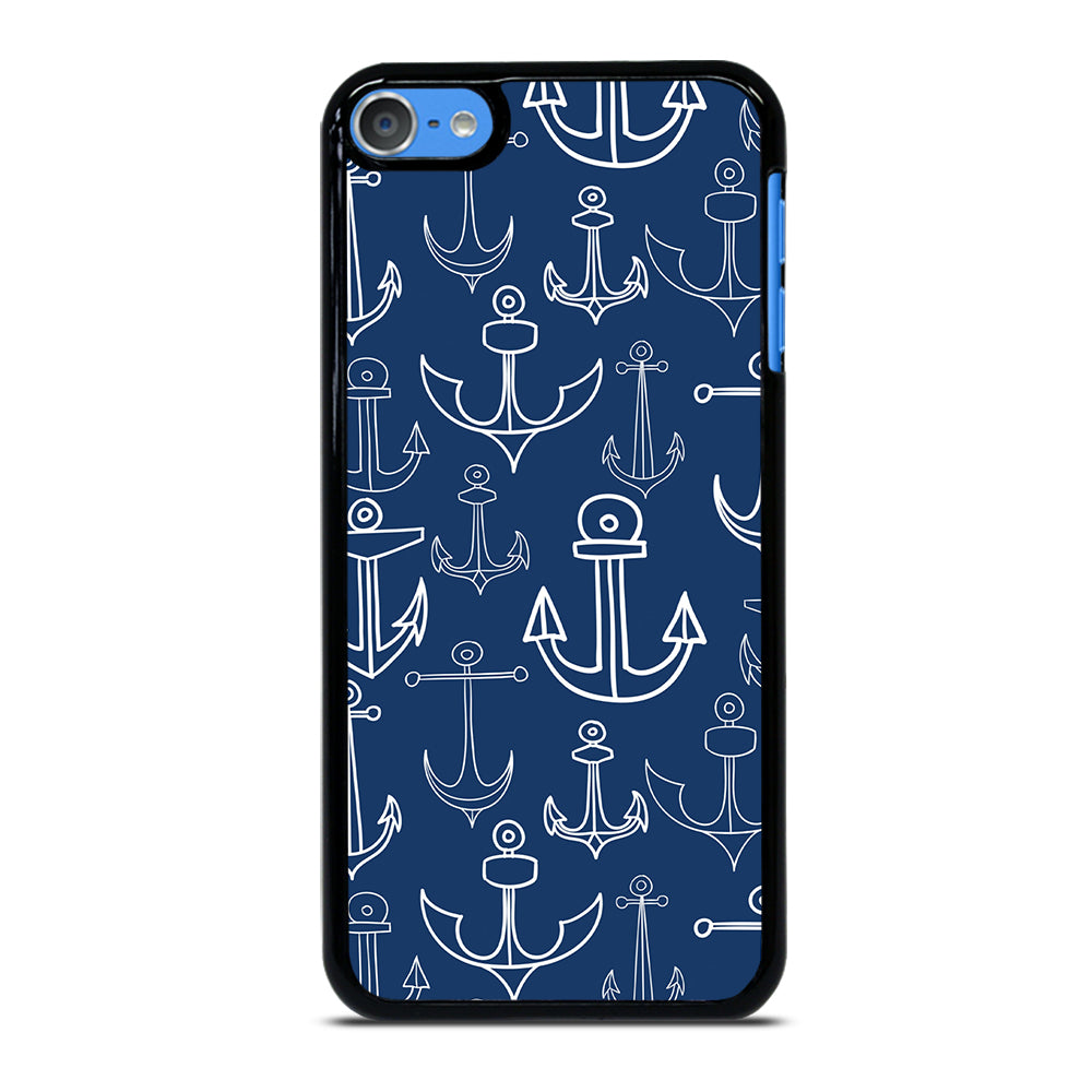 NAUTICAL ANCHOR PATTERN iPod Touch Case Cover