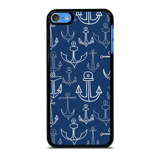 NAUTICAL ANCHOR PATTERN iPod Touch Case Cover