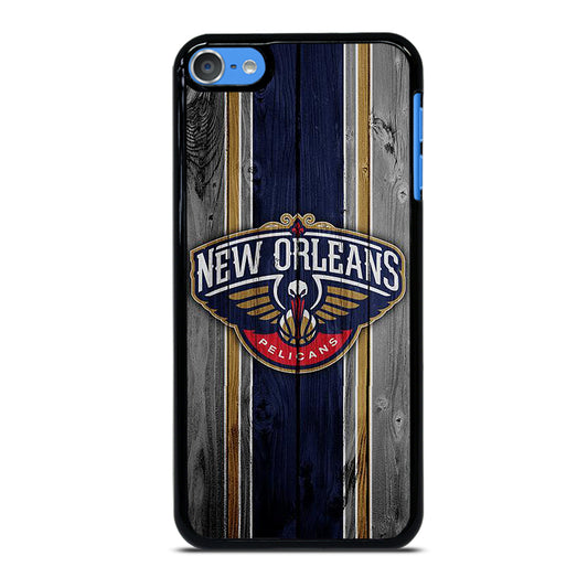 NEW ORLEANS PELICANS WOODEN LOGO iPod Touch Case Cover