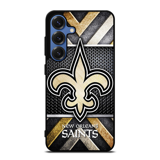 NEW ORLEANS SAINTS METAL LOGO Samsung Galaxy Case Cover