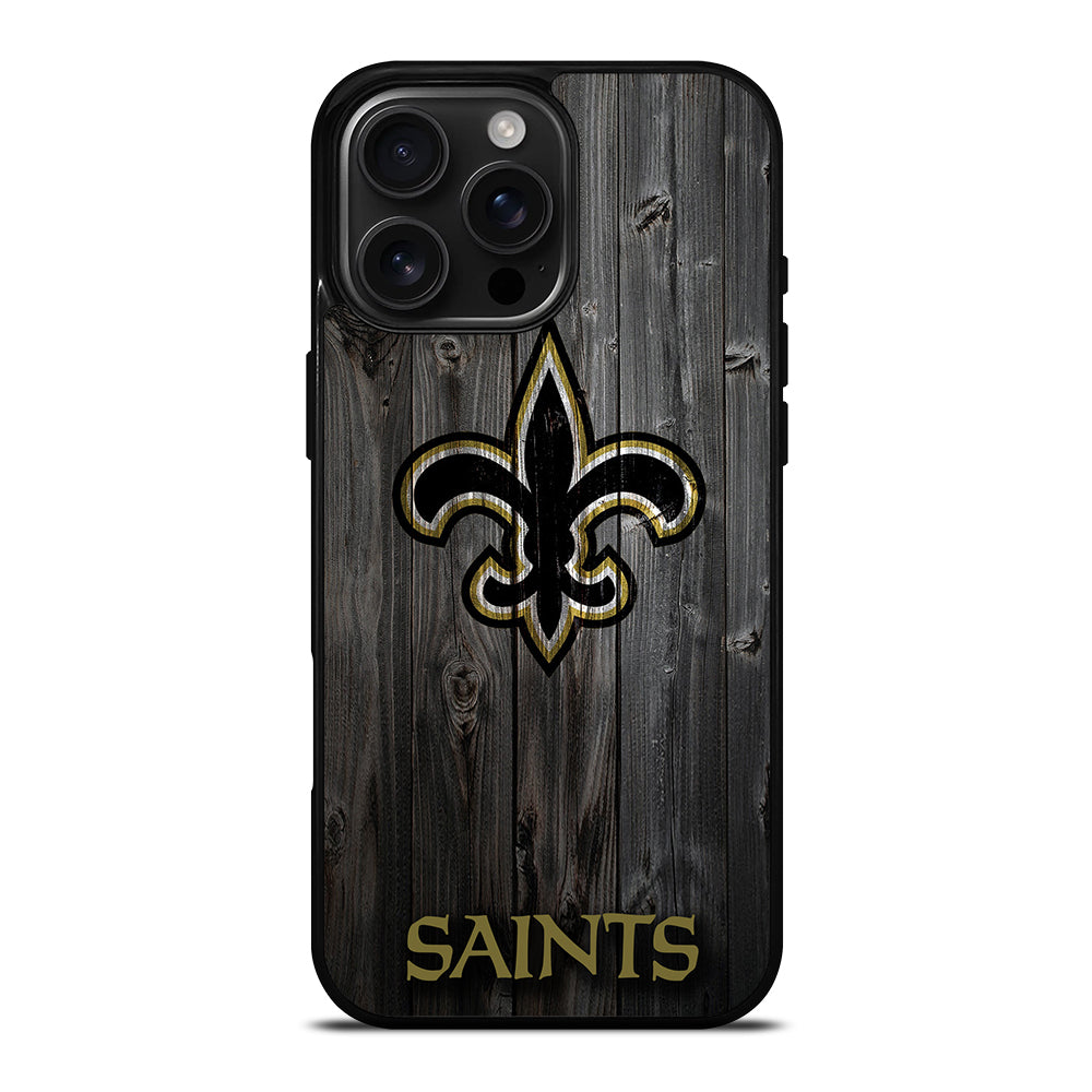 NEW ORLEANS SAINTS WOODEN iPhone Case Cover