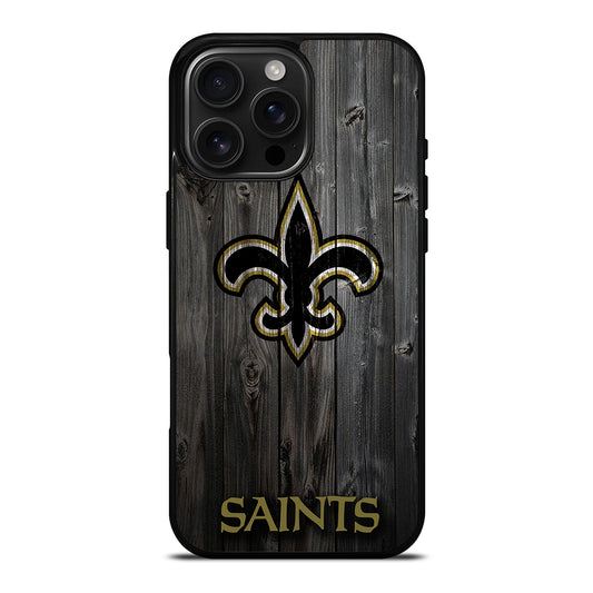 NEW ORLEANS SAINTS WOODEN iPhone Case Cover