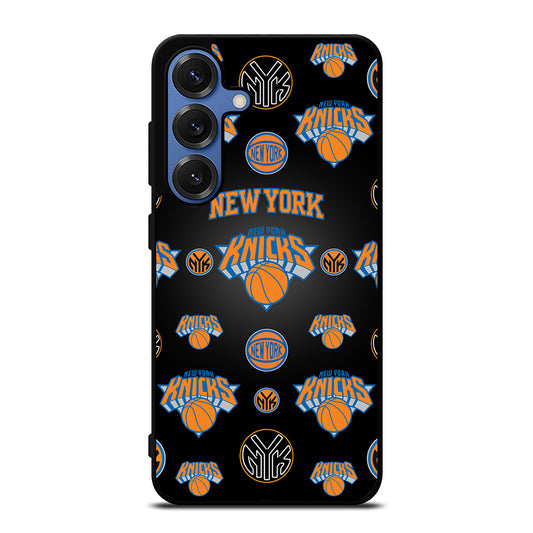 NEW YORK KNICKS PATTERN Samsung Galaxy Case Cover