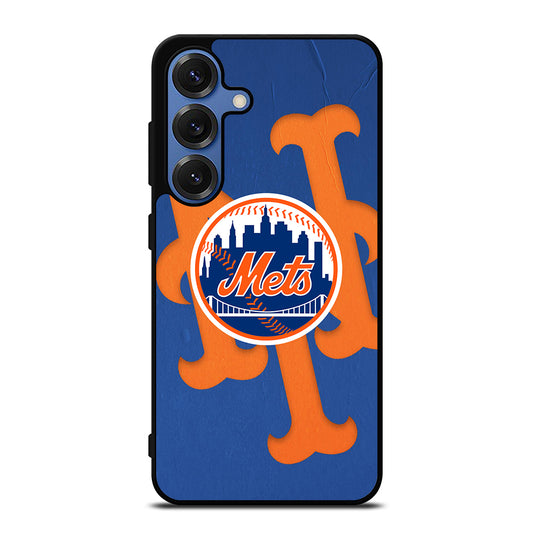 NEW YORK METS LOGO BASEBALL 1 Samsung Galaxy Case Cover