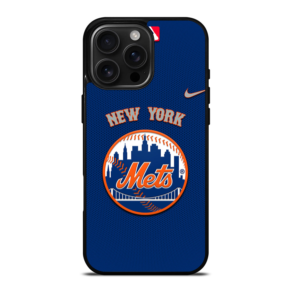 NEW YORK METS LOGO BASEBALL 3 iPhone Case Cover