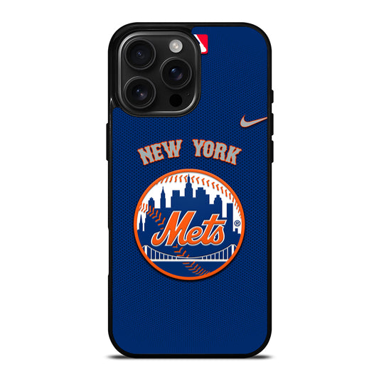 NEW YORK METS LOGO BASEBALL 3 iPhone Case Cover