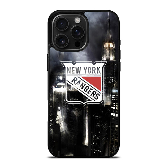 NEW YORK RANGERS CITY LOGO iPhone Case Cover