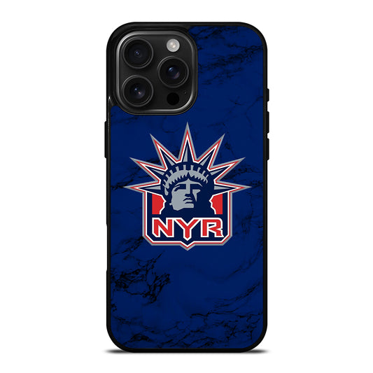 NEW YORK RANGERS MARBLE iPhone Case Cover