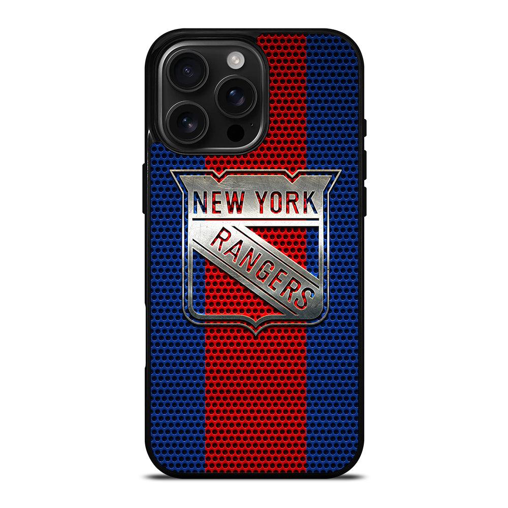 NEW YORK RANGERS METAL iPhone Case Cover