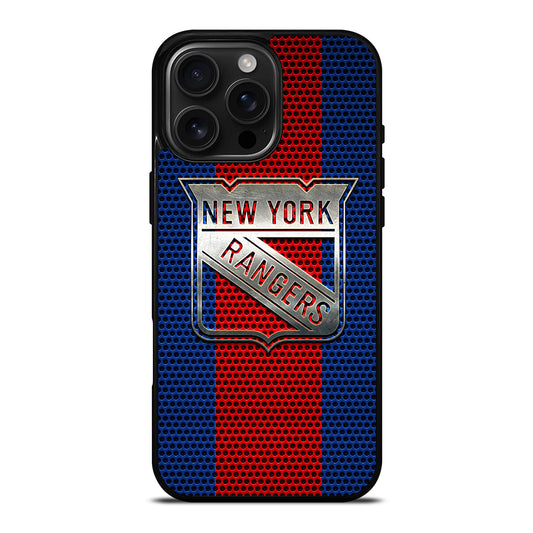 NEW YORK RANGERS METAL iPhone Case Cover