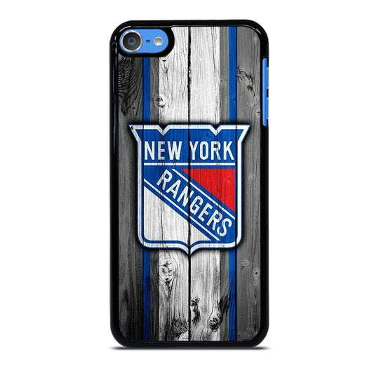 NEW YORK RANGERS WOODEN iPod Touch Case Cover