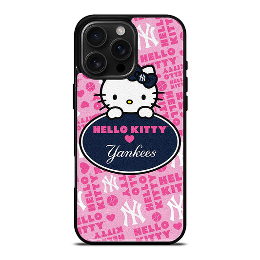 NEW YORK YANKEES HELLO KITTY 2 iPhone Case Cover