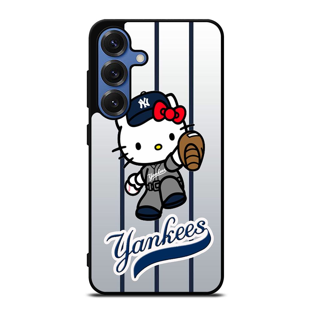 NEW YORK YANKEES HELLO KITTY 3 Samsung Galaxy Case Cover