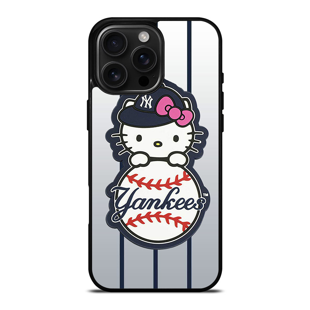NEW YORK YANKEES HELLO KITTY 4 iPhone Case Cover