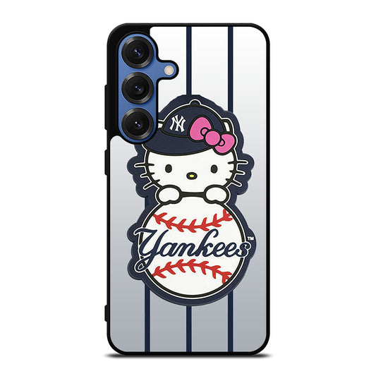 NEW YORK YANKEES HELLO KITTY 4 Samsung Galaxy Case Cover