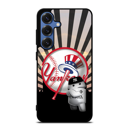 NEW YORK YANKEES MLB LOGO 3 Samsung Galaxy Case Cover