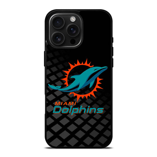 NFL MIAMI DOLPHINS LOGO 3 iPhone Case Cover