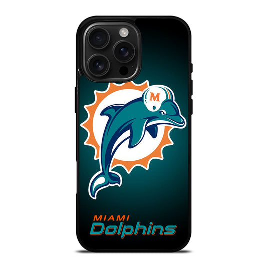 NFL MIAMI DOLPHINS LOGO 4 iPhone Case Cover