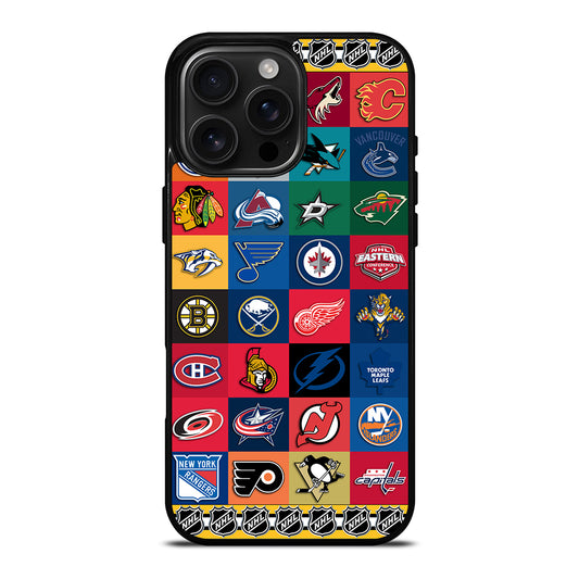 NHL ALL LOGO TEAM iPhone Case Cover