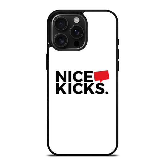 NICE KICKS LOGO iPhone Case Cover