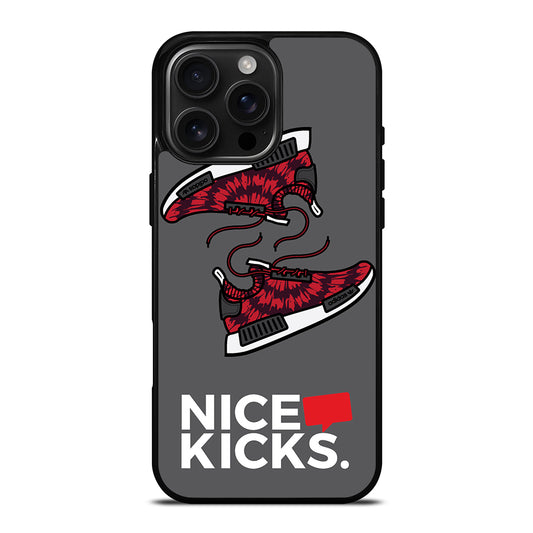 NICE KICKS SNEAKERS LOGO 2 iPhone Case Cover