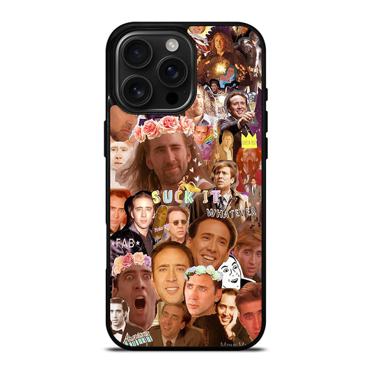 NICOLAS CAGE COLLAGE 2 iPhone Case Cover