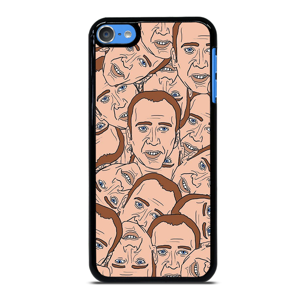 NICOLAS CAGE COLLAGE iPod Touch Case Cover
