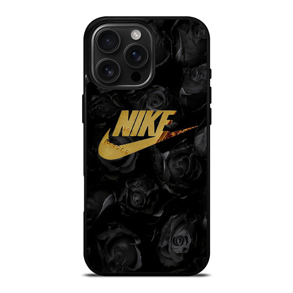 NIKE GOLD FLOWER iPhone Case Cover