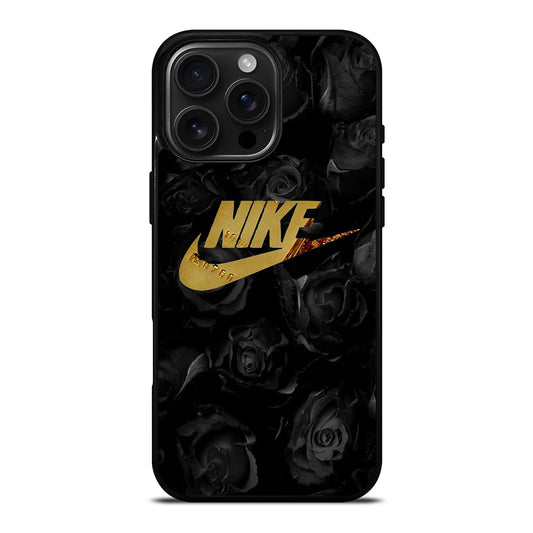 NIKE GOLD FLOWER iPhone Case Cover