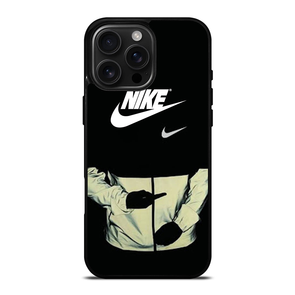 NIKE MIDDLE FINGER LOGO iPhone Case Cover
