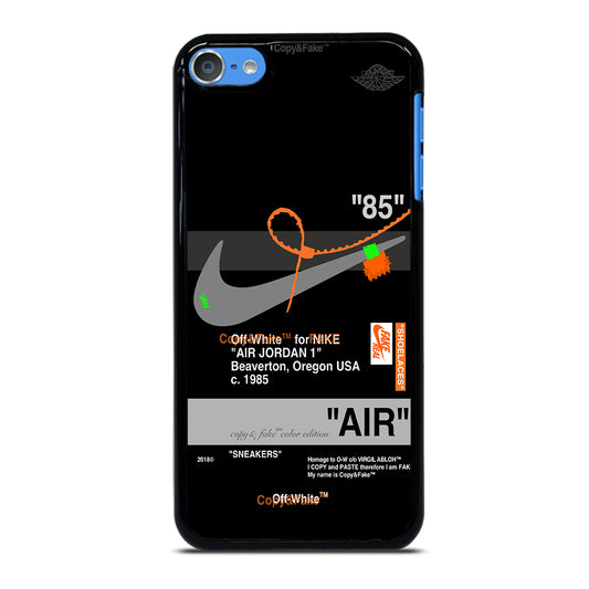 NIKE OFF WHITE AIR JORDAN 1 iPod Touch Case Cover