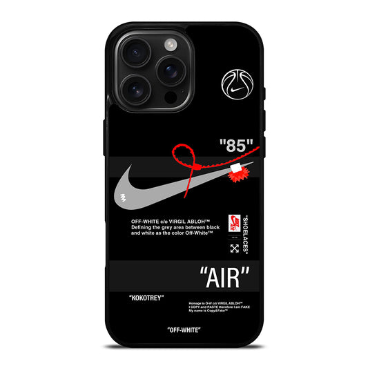 NIKE OFF WHITE AIR JORDAN 2 iPhone Case Cover